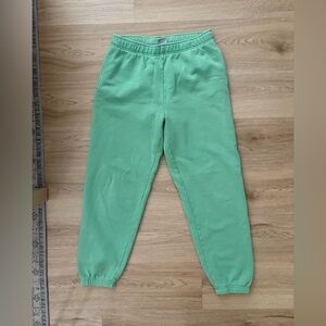 Aritzia TNA Cozy Fleece Boyfriend Joggers